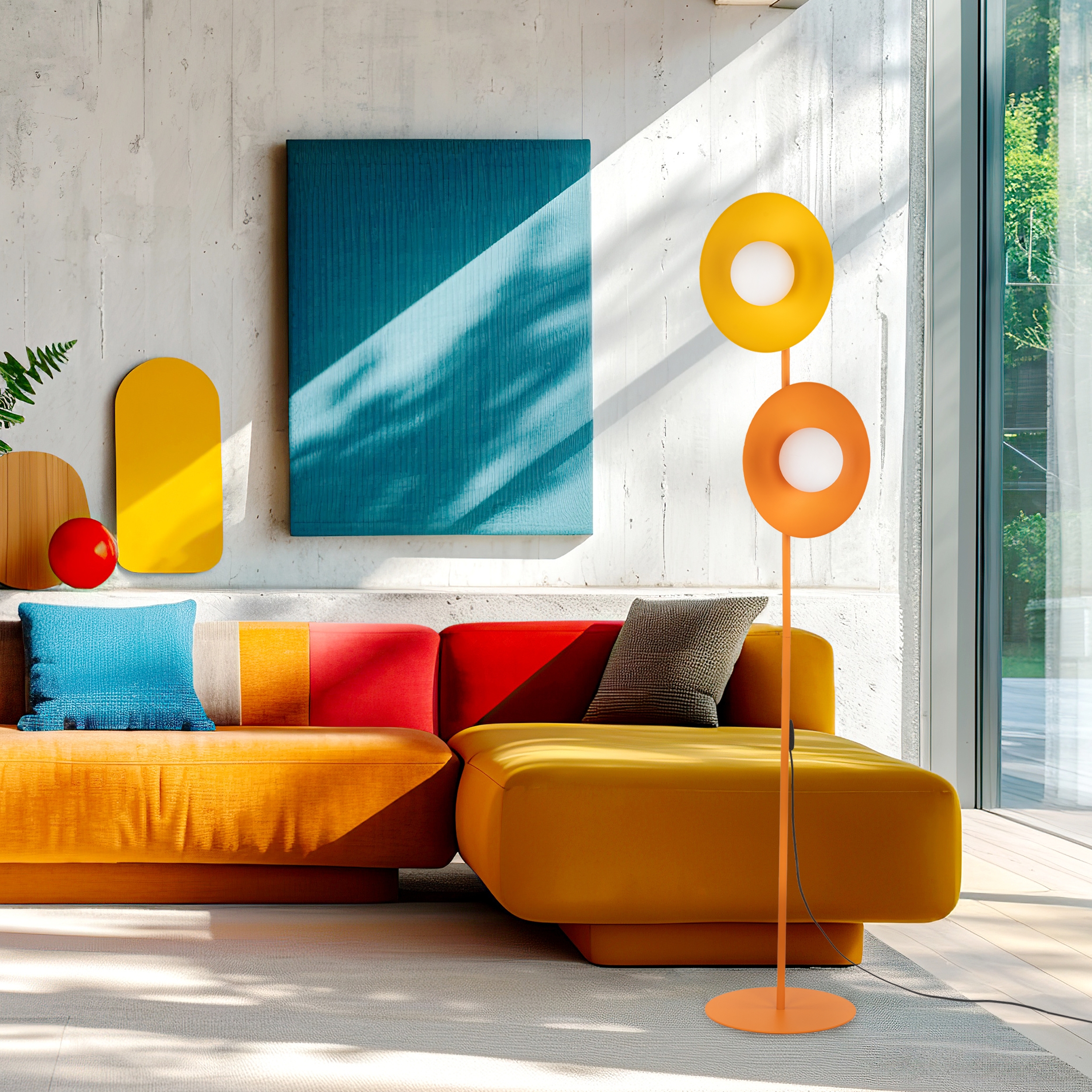 Lampada da Terra SLATE YELLOW ORANGE 16137 16137 SLATE YELLOW ORANGE B