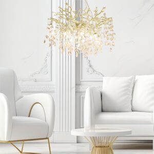 Lampadario a sospensione Cindy Oro