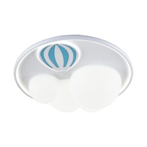 Plafoniera LED Dimmerabile per Cameretta Mongolfiera CELESTE