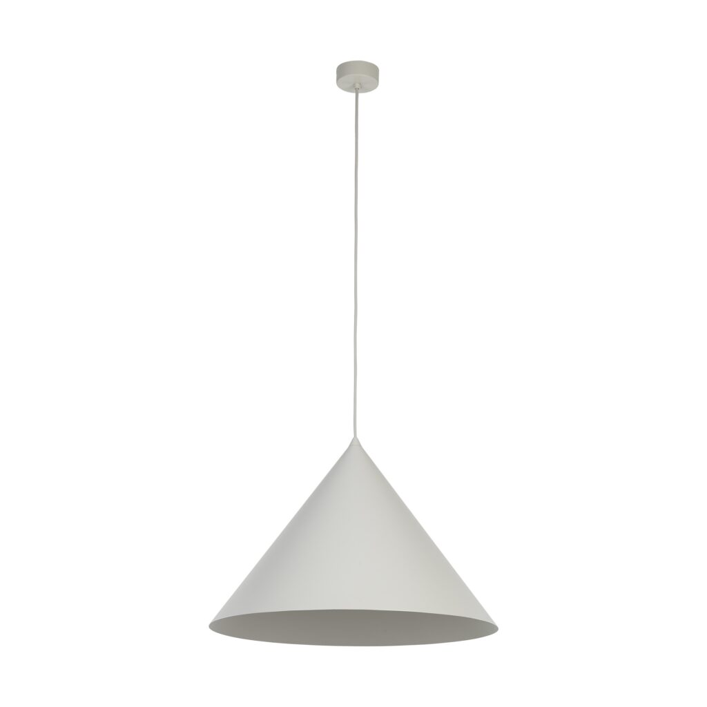 Lampada a Sospensione CONO XL Nera 1xE27 – Design moderno e industriale Cono Beige XL