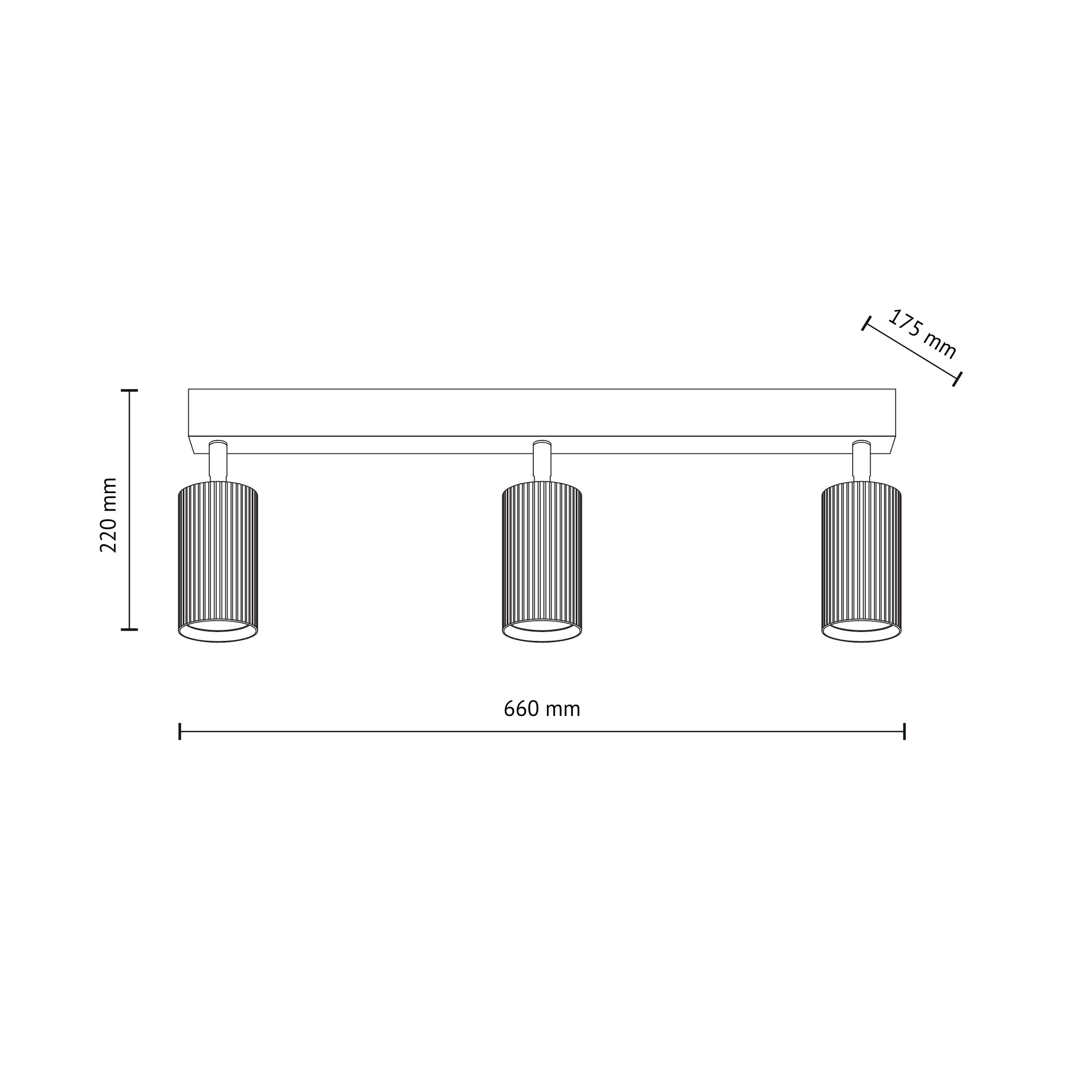 Faretto da soffitto TUNE MARRONE 3XGU10 – Illuminazione Straordinaria, Tripla Potenza e Design Raffinato Faretto da soffitto TUNE MARRONE 3XGU10 in metallo marrone dal design tubolare moderno ed elegante. Dotato di triplo attacco GU10 per lampadine LED o alogene (non incluse), offre un’illuminazione potente, versatile e raffinata. Perfetto per soggiorni, camere, corridoi e uffici, è resistente, facile da installare e ideale per arredamenti contemporanei.