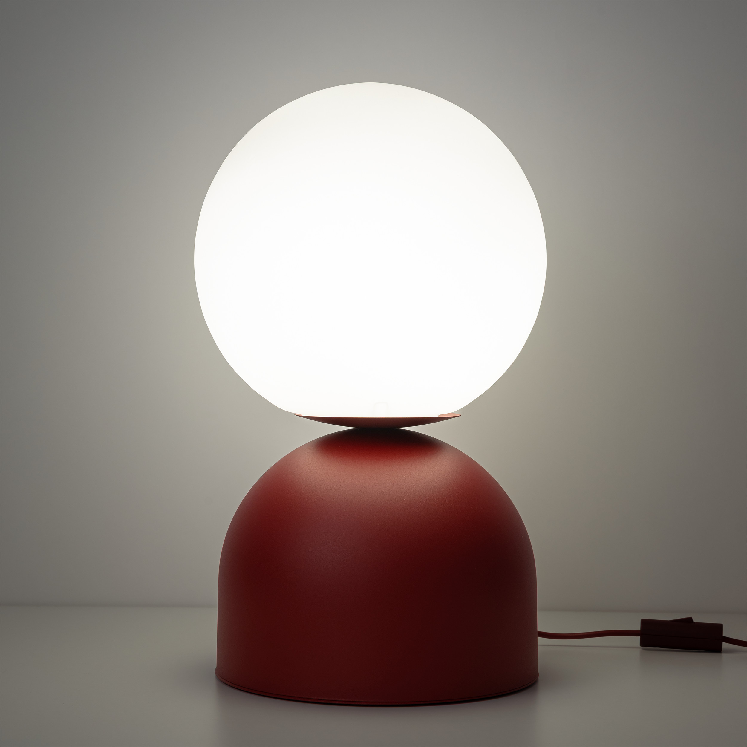 LAMPADA DA NOTTE GRANDE MIKI BURGUNDY 1XE27 MIKI BIG BURGUND